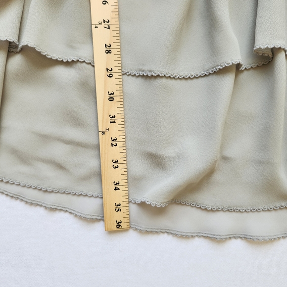 Lace Dress Sleeveless Gray Boho Cottagecore Prairie Pretty Summer Lagenlook - Picture 13 of 13